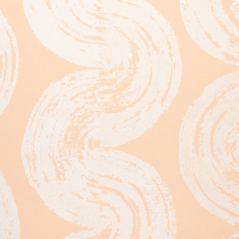 View 5013673 1975 Light Peach Schumacher Wallcovering Wallpaper