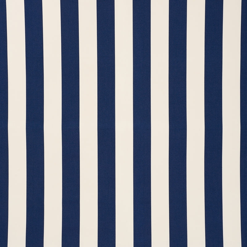 Purchase sample of 71755 Cabana Stripe, Navy by Schumacher Fabric
