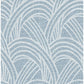 Sample 2975-26217 Scott Living II, Farrah Blue Geometric by A-Street Prints Wallpaper