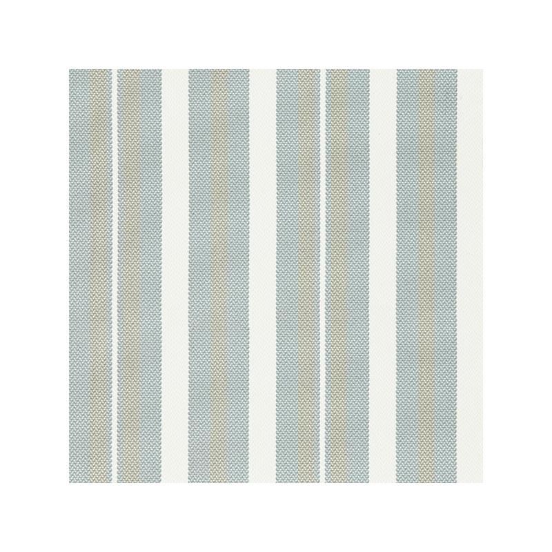 Sample 27188-001 Santorini Stripe, Seagull - Scalamandre Fabric (SC 000127188)
