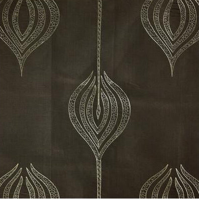 Save GWF-2928.30.0 Tulip Embroidery Green Modern/Contemporary by Groundworks Fabric