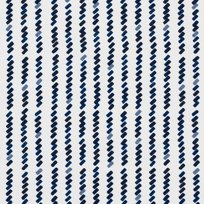 Purchase sample of 176541 Tic For Tac, Blue by Schumacher Fabric