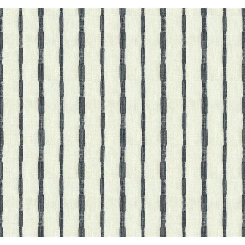 Select 4019.5.0  Stripes White by Kravet Design Fabric