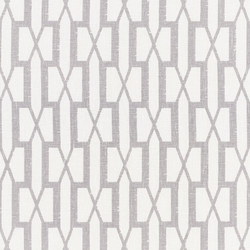 Purchase sample of 177190 Belvedere, Grey by Schumacher Fabric