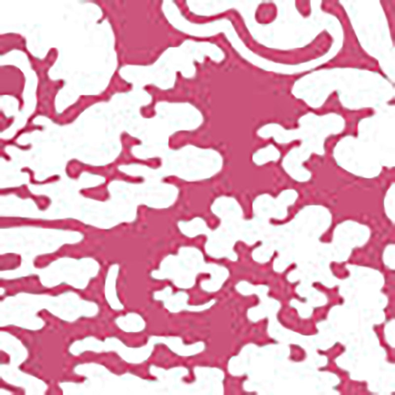 Purchase 2335-36WP San Marco Reverse Magenta on White by Quadrille Wallpaper