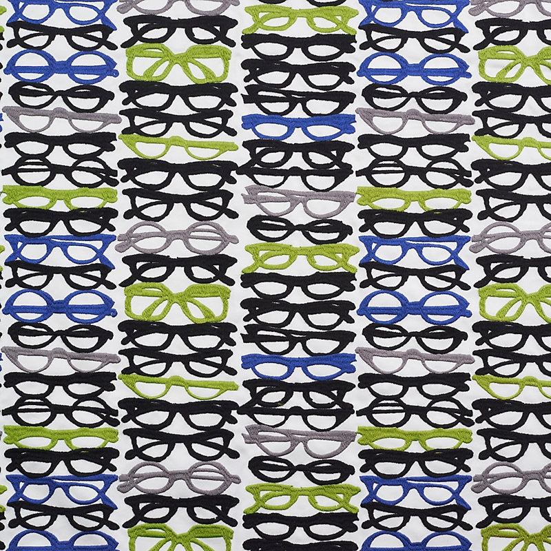 Looking A9 00021839 Pop Art Dazzling Blue by Aldeco Fabric