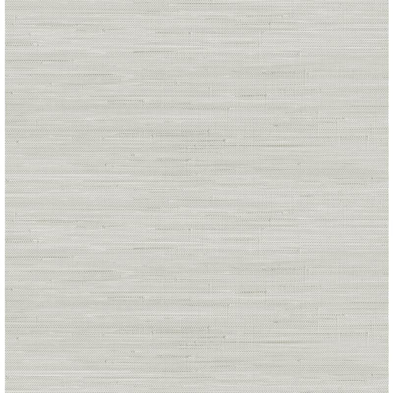 SSS4575 Society Social Grey Classic Faux Grasscloth Peel &amp; Stick Wallpaper by NuWallpaper