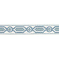 Sample T8019105-5 Ganden Tape Delft Brunschwig and Fils Fabric
