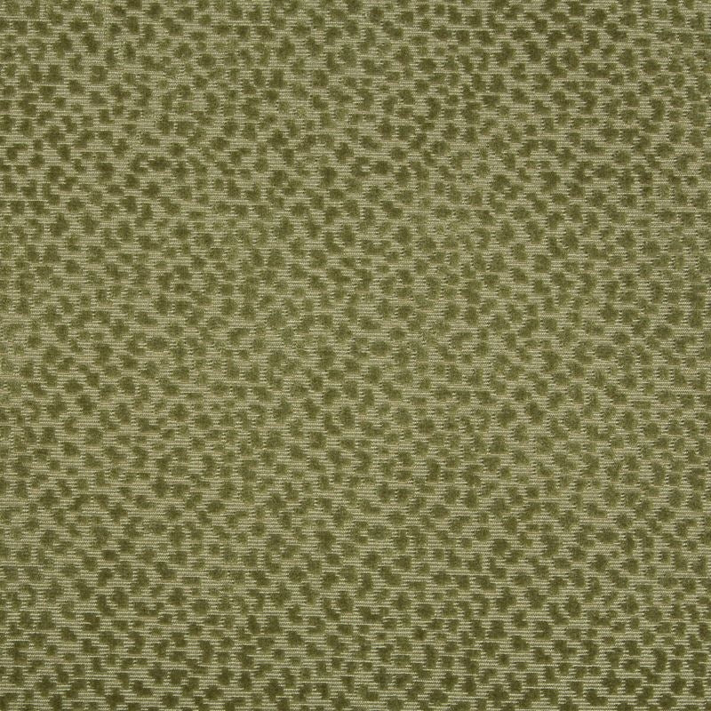 Sample 8017126-3 La Panthere Velvet Moss Animal Skins Brunschwig and Fils Fabric