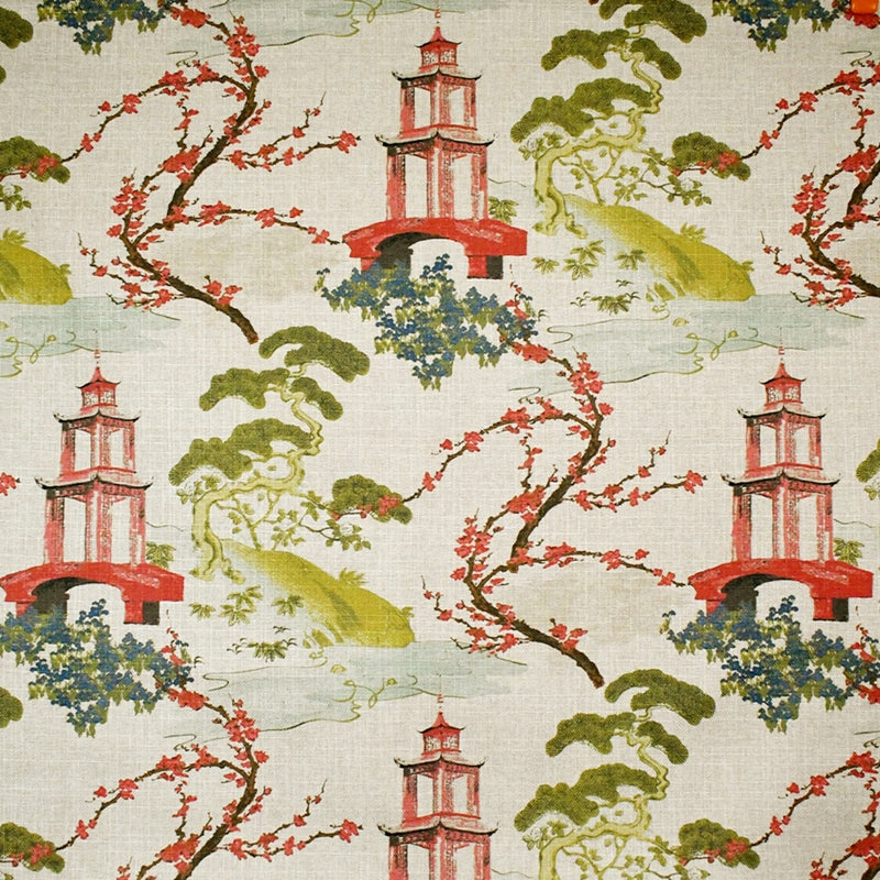 Purchase S5232 Linen Red Greenhouse Fabric