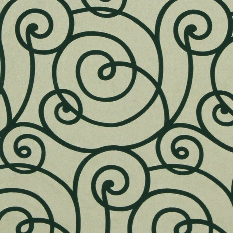 Sample 222289 Flocked Scroll | Jewel By Robert Allen Home Fabric