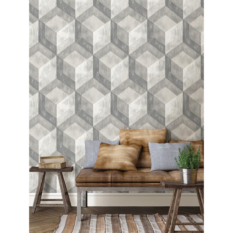 Find Nu2277Hd2 Bauhaus Weathered Wood Graphics Peel And Stick Wallpaper