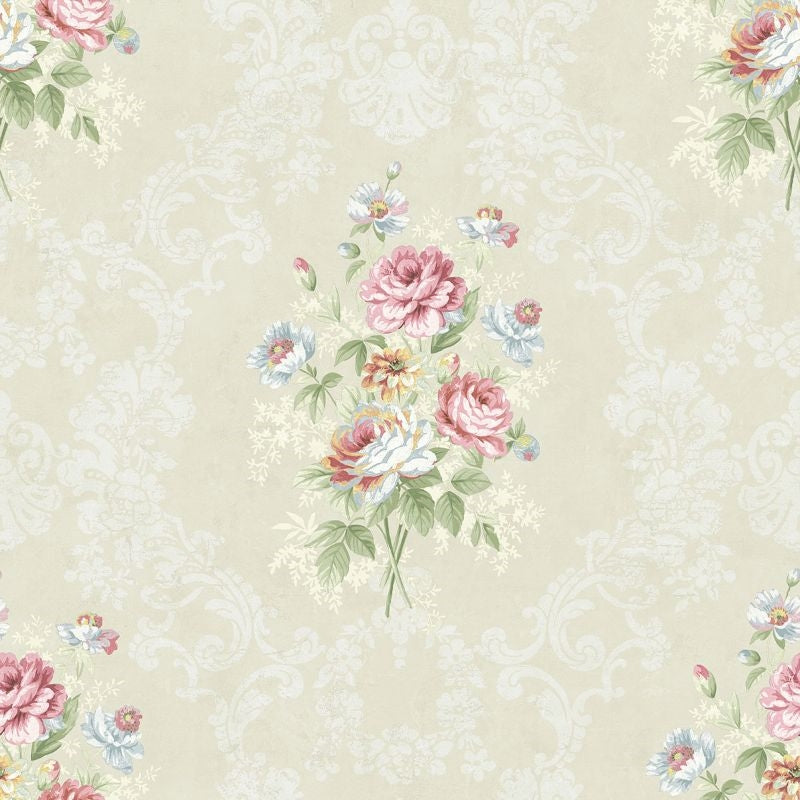 Sample FL90003 French Cameo Bouquet Floral Regency