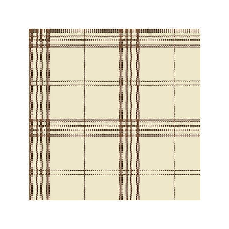 Sample FK34400 Brown Plaid wallpaper Norwall Wallpaper
