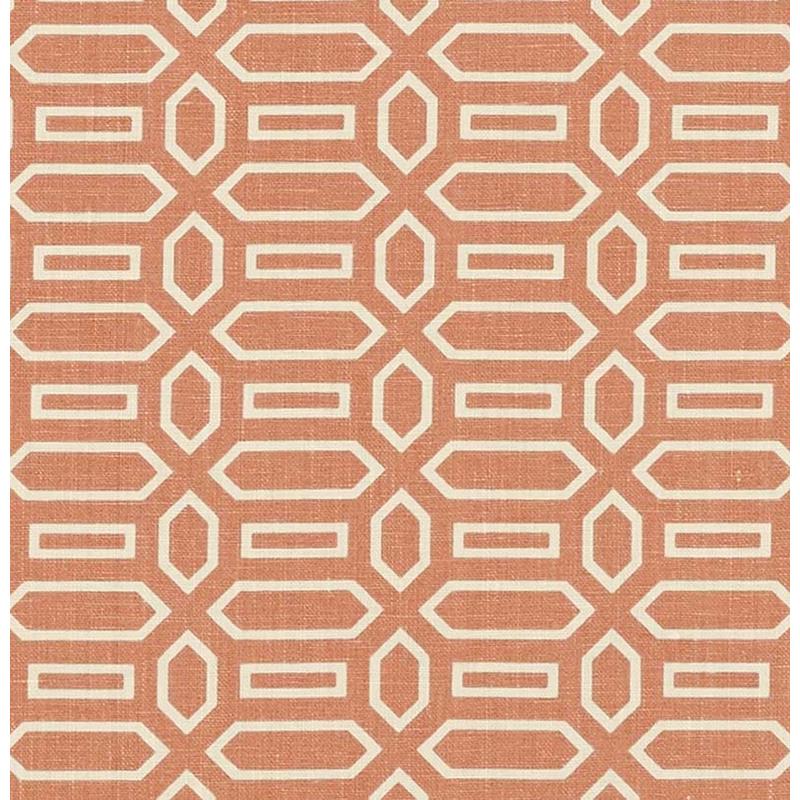 Select 176146 Pavillion Burnt Orange by Schumacher Fabric