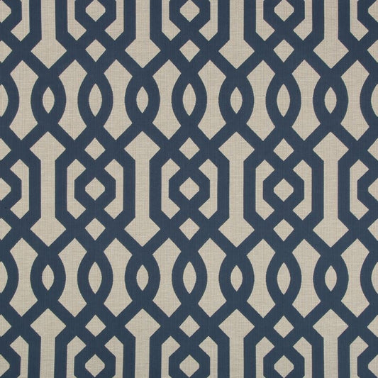 Select 34998.505.0  Lattice/Scrollwork Blue by Kravet Design Fabric