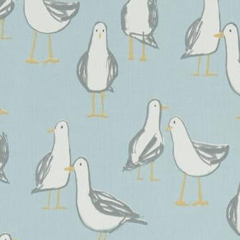 View F1192/01 Laridae Animal/Insect by Clarke And Clarke Fabric