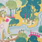 Acquire 5008442 Pearl River Yellow Schumacher Wallcovering Wallpaper