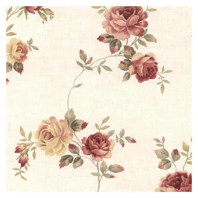 Looking CN26564 Rose Garden 2  by Norwall Wallpaper