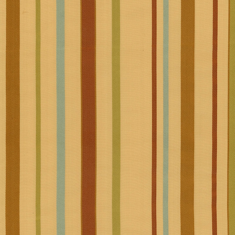Purchase sample of 51484 Alessandra Silk Stripe, Gold by Schumacher Fabric