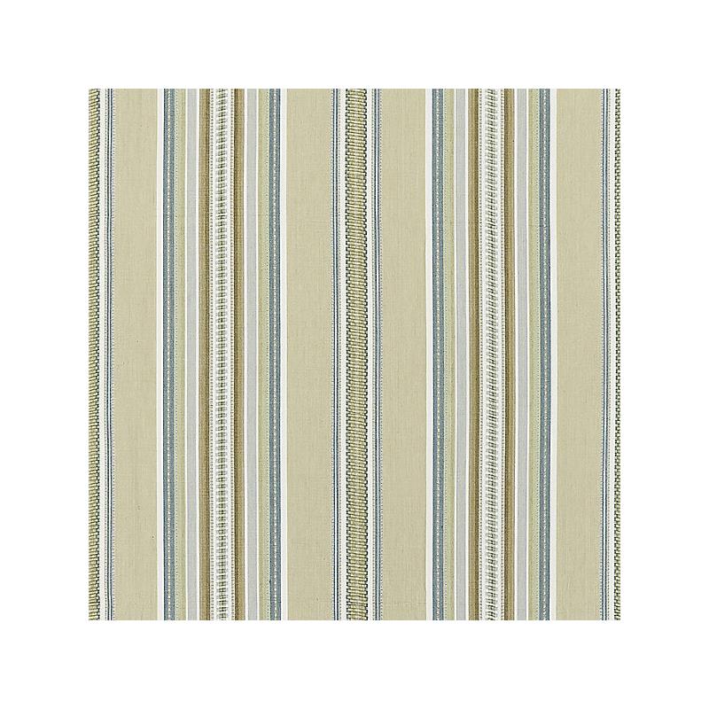 Select 27180-001 Cyrus Cotton Stripe Prairie by Scalamandre Fabric