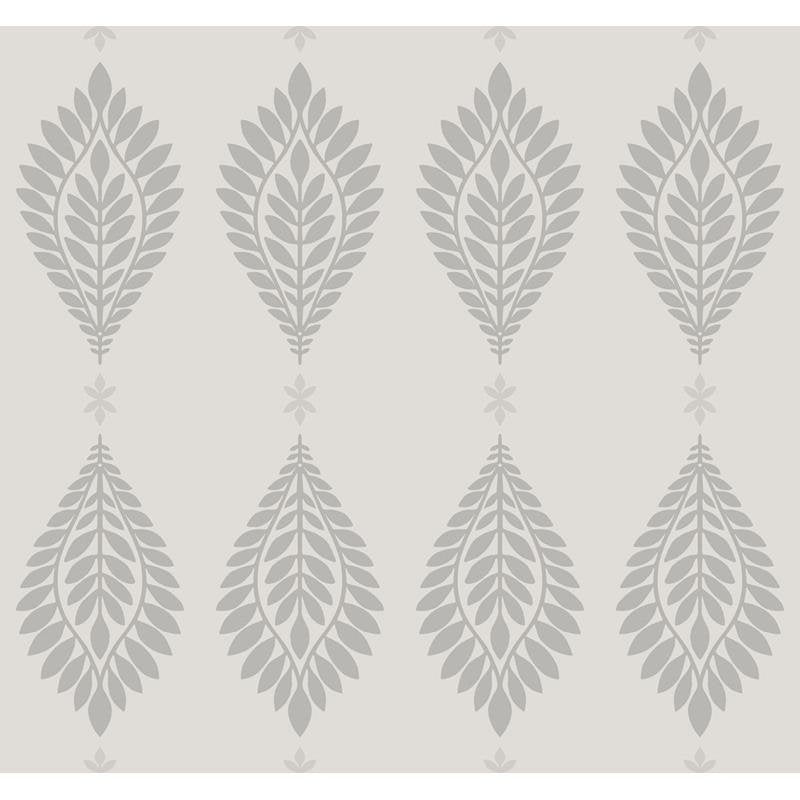 Shop LN10608 Luxe Retreat Mirasol Palm Frond Grey by Seabrook Wallpaper