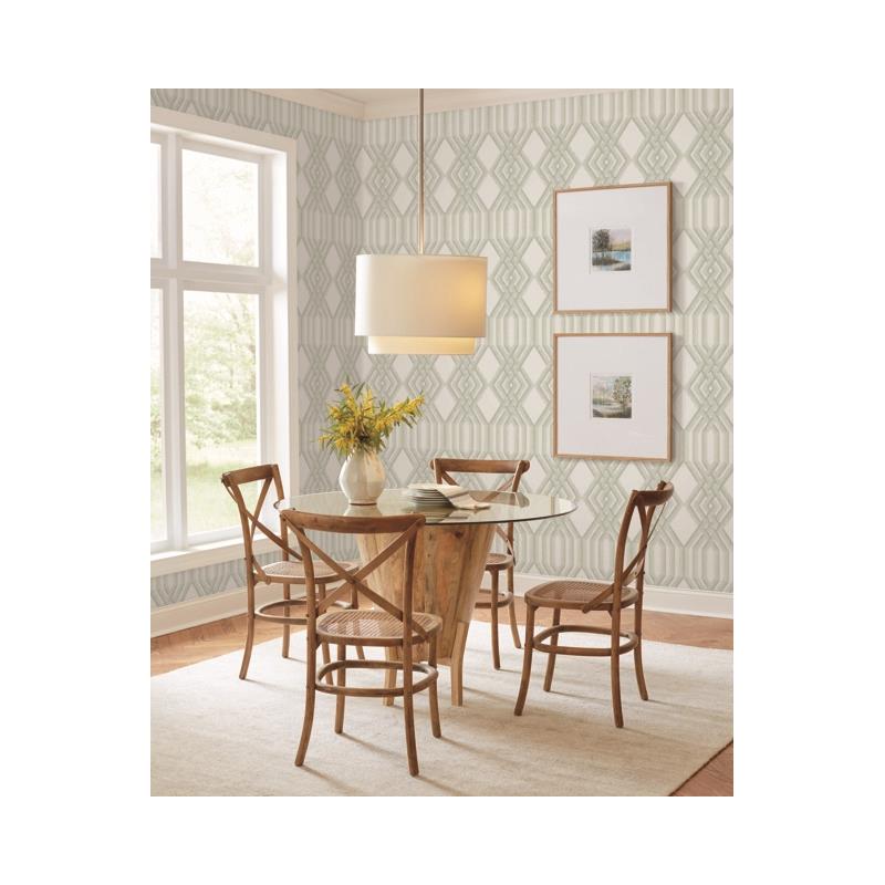 Looking Tl1913 Handpainted Traditionals Ettched Lattice York Wallpaper
