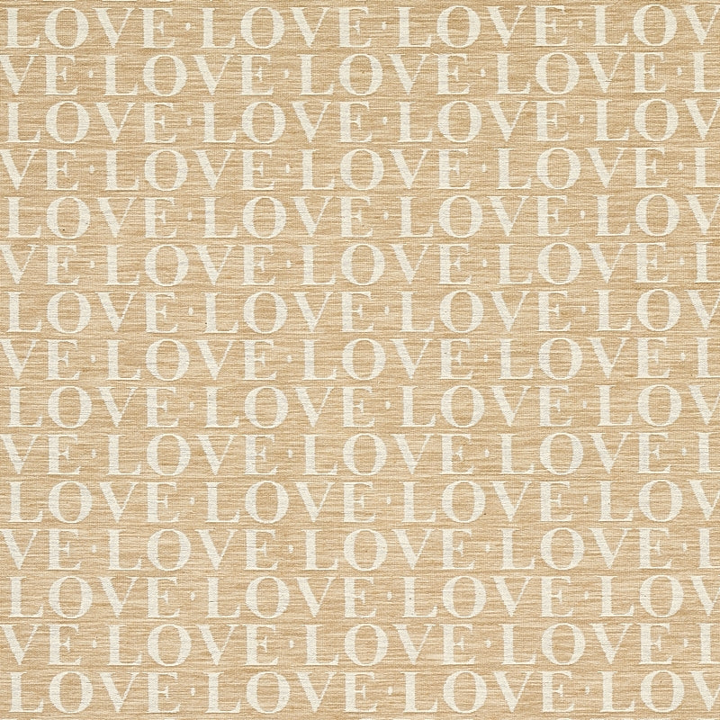 Purchase sample of 80040 A Love Supreme, Natural by Schumacher Fabric