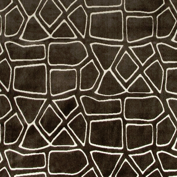 Looking 35508.66.0 Mural Velvet Neutral Modern/Contemporary by Kravet Fabric Fabric