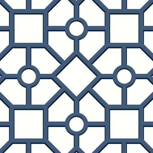 Search PSW1027RL Tropics Geometric Blue Peel and Stick Wallpaper