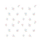 Sample PR33843 Blue Small Floral wallpaper Norwall Wallpaper