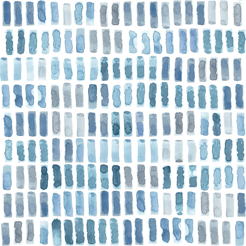 Sample 2975-26224 Scott Living II, Brynne Indigo Watercolor by A-Street Prints Wallpaper