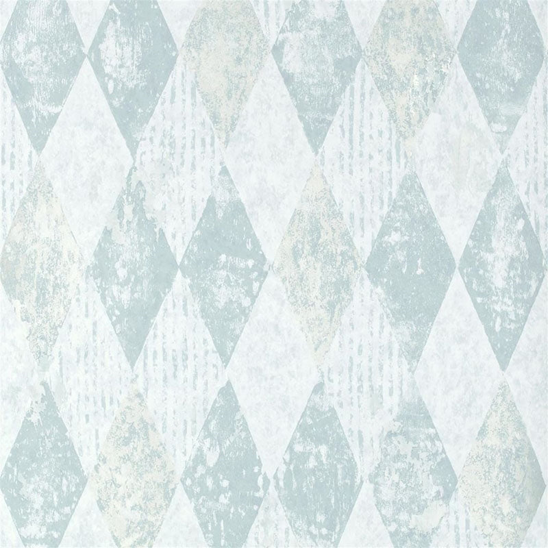Sample PDG1090-06 Arlecchino Sky by Designer Guild Wallpaper
