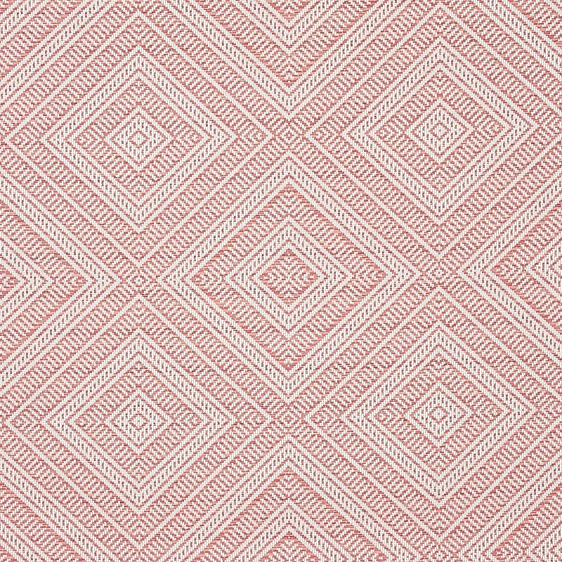 Purchase sample of 62847 Tortola Indoor/Outdoor, Coral by Schumacher Fabric