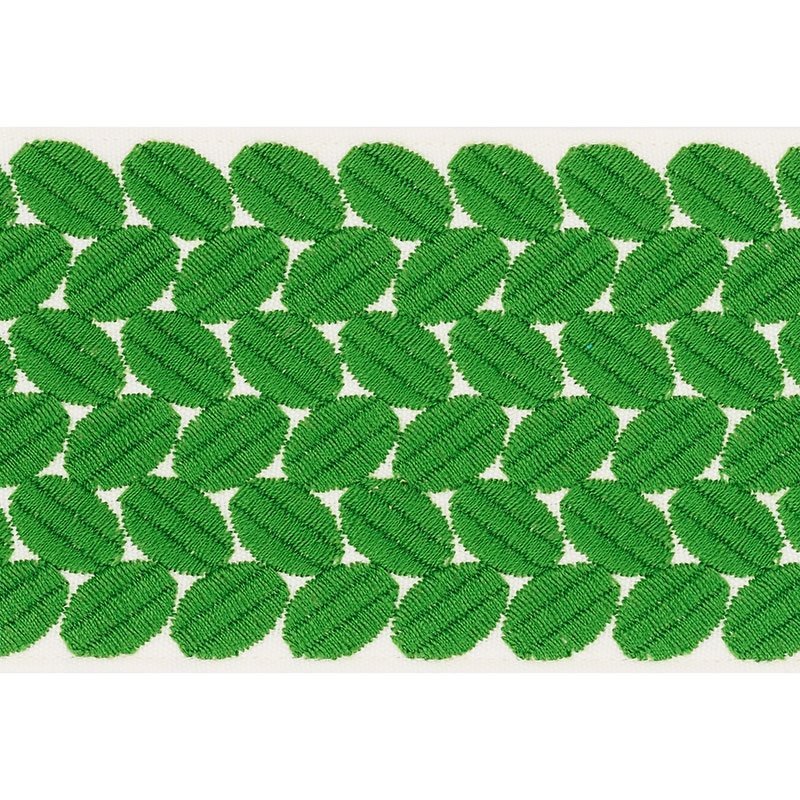 B144-2 Bernal Braid 2-1 8" Flax Claret Schumacher Fabric