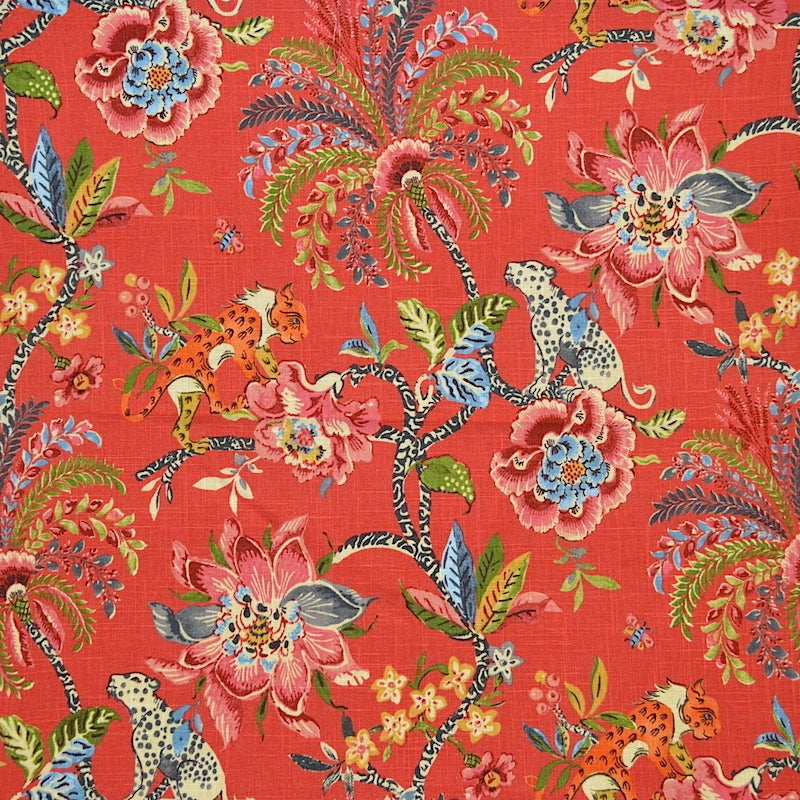 Buy 7840 Meow Red Magnolia Fabric