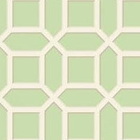 Order CA81304 Chelsea White Geometric by Seabrook Wallpaper