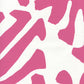 Sample 2470-16WP Sigourney, Razzle Dazzle on White by Quadrille Wallpaper