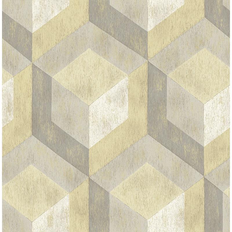 Sample 2922-22309 Trilogy, Clarabelle Beige Rustic Wood Tile by A-Street Prints Wallpaper