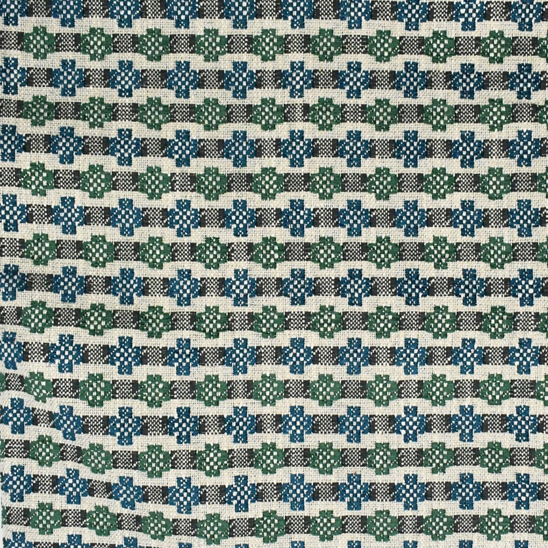 Find F3860 Emerald Blue Contemporary/Modern Greenhouse Fabric