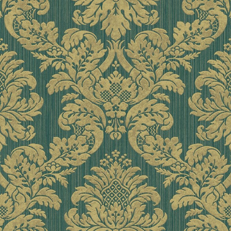 Find KT90504 Classique Grand Damask by Wallquest Wallpaper