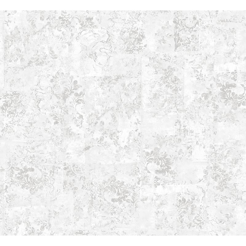 Sample 2976-86557 Grey Resource, Eisen Dove Abstract Botanical by A-Street Prints Wallpaper