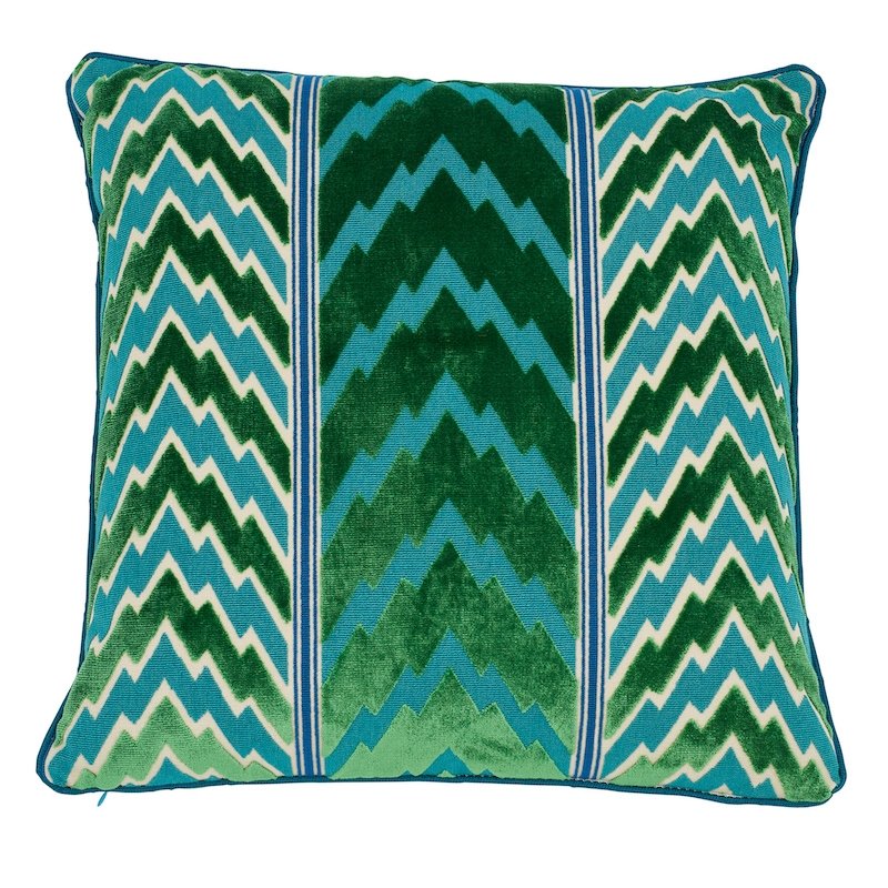 So7263205 Chevron Ikat 20&quot; Pillow Lilac By Schumacher Furniture and Accessories 1,So7263205 Chevron Ikat 20&quot; Pillow Lilac By Schumacher Furniture and Accessories 2,So7263205 Chevron Ikat 20&quot; Pillow Lilac By Schumacher Furniture and Accessories 3