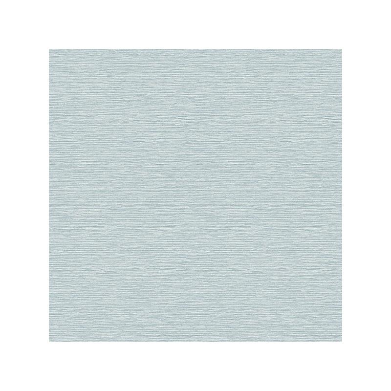Sample 3122-10202 Flora and Fauna Gump Light Blue Faux Grasscloth by Chesapeake Wallpaper