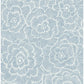 Sample 2969-26038 Pacifica, Periwinkle Grey Textured Floral by A-Street Prints Wallpaper