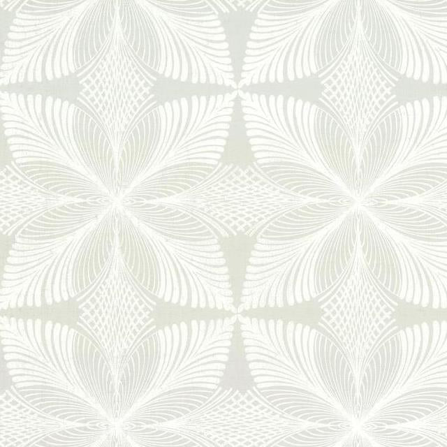 Buy HC7544 Handcrafted Naturals Roulettes Grey/White by Ronald Redding Wallpaper