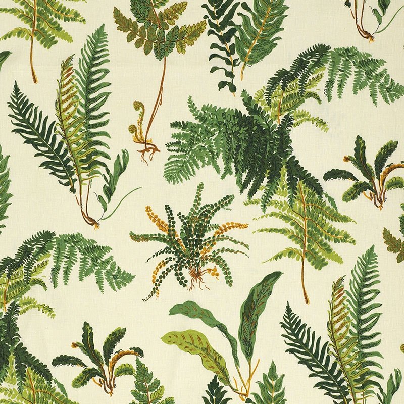 Purchase sample of 174090 Les Fougeres, Document by Schumacher Fabric