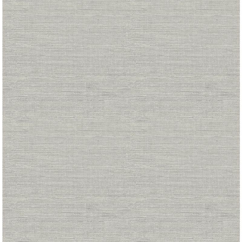 Sample 3124-24279 Thoreau, Agave Grey Faux Grasscloth Wallpaper by Chesapeake