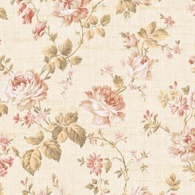 Purchase WC51505 Willow Creek Reds Floral by Seabrook Wallpaper