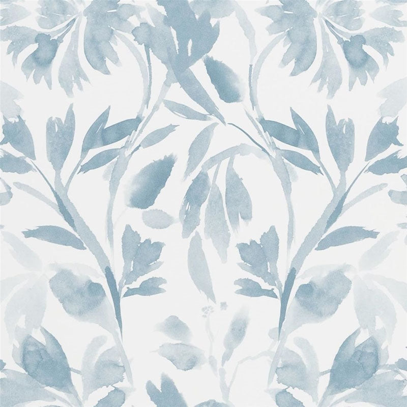 Sample PDG1023-04 Patanzzi Slate Blue by Designer Guild Wallpaper